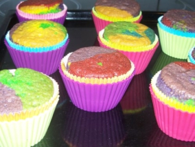 Bunte Muffins