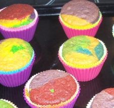 Bunte Muffins