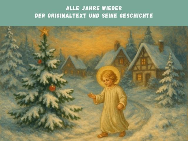 Alle Jahre wieder – der Originaltext und seine Geschichte