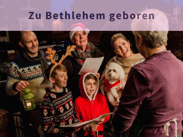 Zu Bethlehem geboren