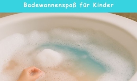Blütenschaum – Badewannenspaß für Kinder