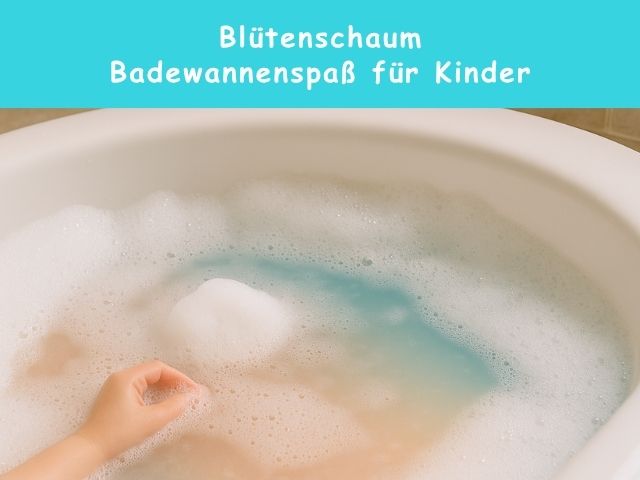 Blütenschaum – Badewannenspaß für Kinder