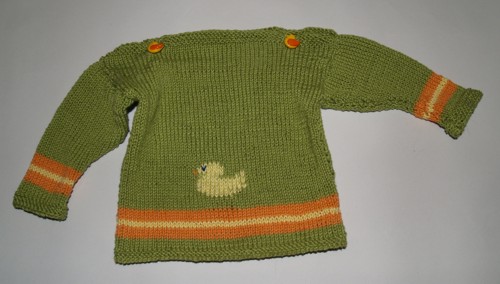 Babypulli stricken