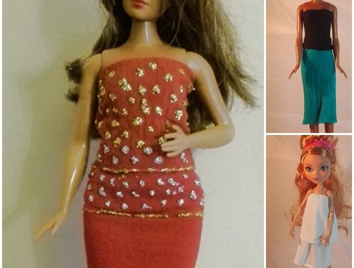 Barbiekleidung aus Kinderstrumpfhosen: Kreative Ideen ohne Nähen