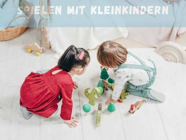 Spielen mit Kleinkindern