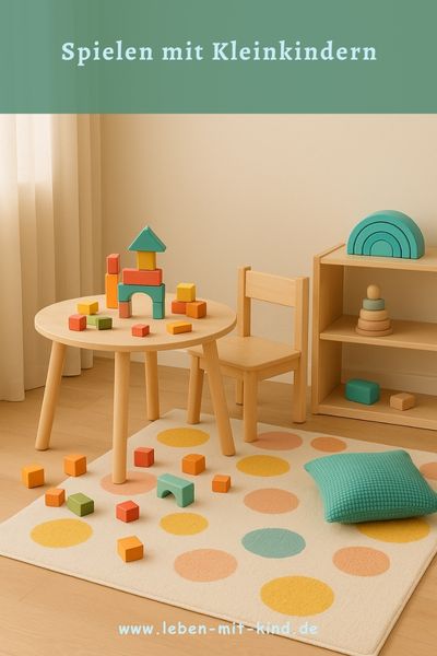 Spielen mit Kleinkindern