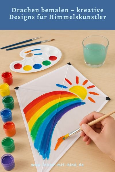 Drachen bemalen – kreative Designs für Himmelskünstler