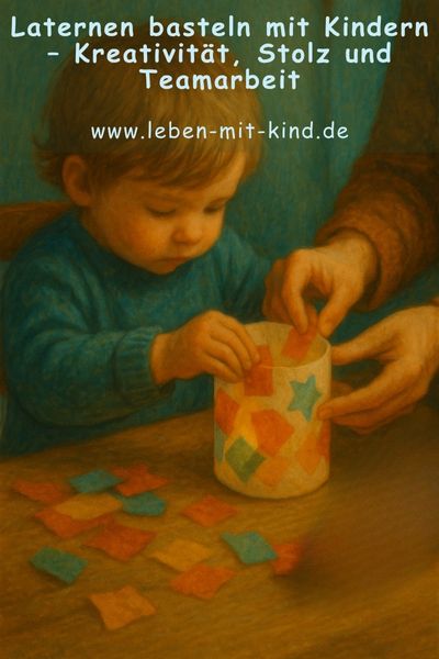 Laternen basteln mit Kindern – Kreativität, Stolz und Teamarbeit