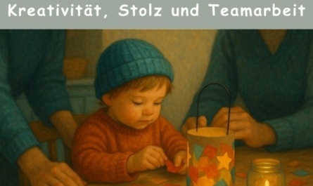 Laternen basteln mit Kindern – Kreativität, Stolz und Teamarbeit