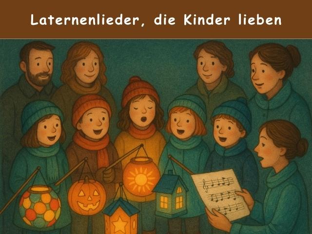 Laternenlieder, die Kinder lieben