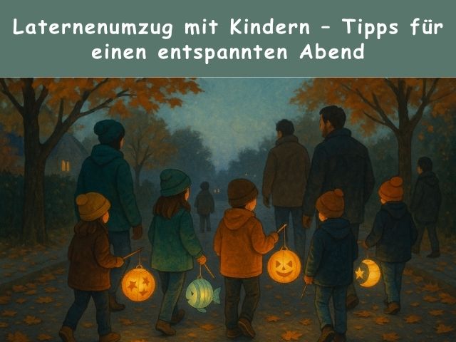 Laternenumzug mit Kindern – Tipps für einen entspannten Abend