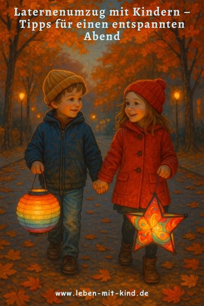 Laternenumzug mit Kindern – Tipps für einen entspannten Abend