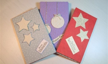 Zauberkarten zu Weihnachten mit Kindern basteln