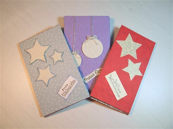 Zauberkarten zu Weihnachten mit Kindern basteln