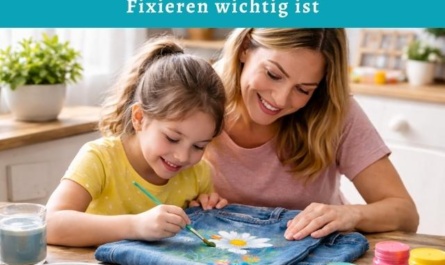 Acrylfarbe auf Stoff mit Kindern – warum Fixieren wichtig ist
