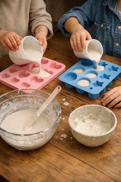 Gießen mit Kindern – kreative Bastelzeit statt Bildschirm