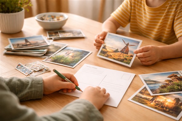 Postcrossing mit Kindern: Die Welt entdecken mit einer Postkarte