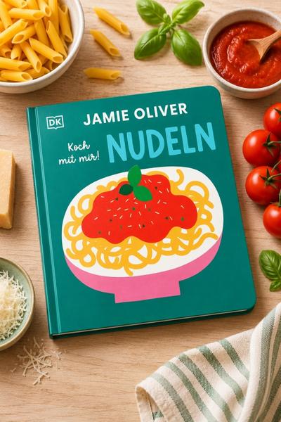 Jamie Oliver Kinderkochbücher: Kekse backen und Nudeln kochen mit Kindern